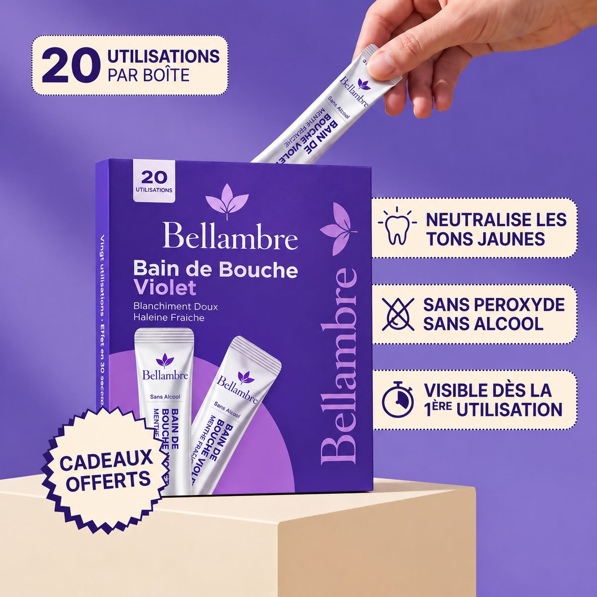 Bain de bouche Blanchissant